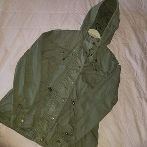Olive green Twill Jacket